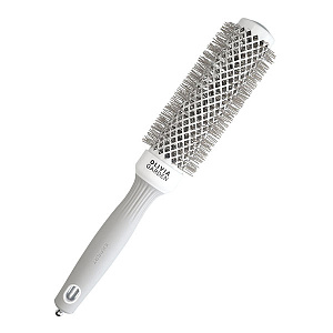 Термобрашинг EXPERT BLOWOUT SPEED XL Wavy Bristles White&Grey 35 мм OLIVIA GARDEN ID2025/OGBCI35 XL - Изображение №1 Термобрашинг EXPERT BLOWOUT SPEED XL Wavy Bristles White&Grey 35 мм - 1