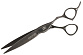 Парикмахерские ножницы FIT PUFFIN 7.0 BLACK Edition - 1
