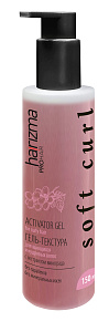 Гель-текстура для вьющихся и кудрявых волос Soft Curl 150мл harizma prohair h20704 Гель-текстура для вьющихся и кудрявых волос Soft Curl 150мл