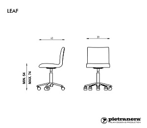 Стул LEAF Pietranera 192 - Изображение №2 Стул LEAF - 2