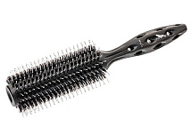 Термобрашинг для волос Y.S.parc 560 Carbon Tiger Brush, диаметр- 54 мм, щетина кабана и нейлон, корпус -карбон 