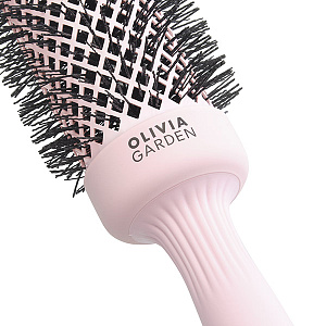Термобрашинг Olivia Garden ID2223, Expert Blowout SpeedXL Wavy Bristles Pastel Pink,45 мм, розовый - 4