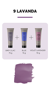 Маска тонирующая для придания цвета  серо-сиреневый GREY LILAC 250 мл - 7