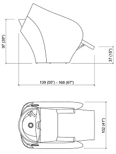 Мойка парикмахерская BEAUTY FLOWER - 5