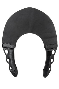 Воротник для стрижки и окрашивания 0.6мм, черный с черным Y.S.PARK YS-NF06-BL/BL - Изображение №1 Воротник для стрижки и окрашивания 0.6мм, черный с черным - 1