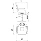 Кресло парикмахерское LOUIS 8 - 6