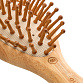 Щетка для волос массажная из бамбука малая - 3