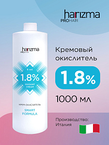 Окислитель Harizma prohair 1,8% 1000 мл  h21800 - Изображение №1 Окислитель Harizma prohair 1,8% 1000 мл - 1