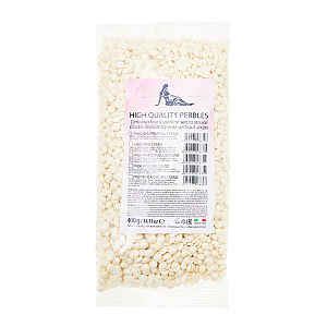 Эластичный пленочный воск для депиляции «Белая Ваниль» 400г  0010660039 - Изображение №1 Эластичный пленочный воск для депиляции «Белая Ваниль» 400г - 1