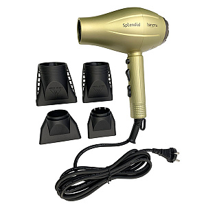 Фен для сушки волос Splendid 2200 Вт  harizma h10225 gold - Изображение №2 Фен для сушки волос Splendid 2200 Вт  - 2