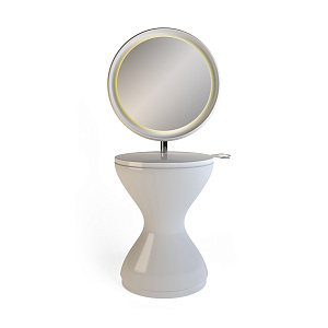 Зеркало парикмахерское MISS BEAUTY LITE WALL -Big White- - 1