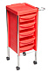 Тележка парикмахерская красная IM (Китай) 6003 Тележка парикмахерская красная