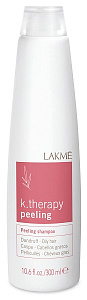 Шампунь против перхоти Lakme Peeling Shampoo Dandruff Oily Hair, для жирных волос, 300 мл.