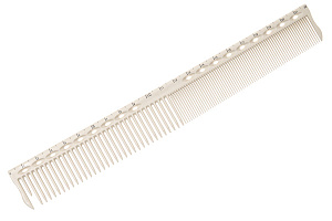 Расчёска-линейка Y.S.Park G45 Cutting Guide, для стрижки, белая, 22 см - 1