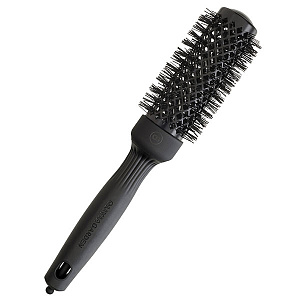 Термобрашинг Olivia Garden для укладки волос Expert Blowout Shine Wavy Bristles Black Label 35 мм - 2