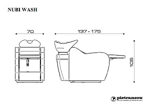 Мойка парикмахерская NUBI WASH - 6