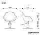 Кресло парикмахерское KIKI - 9