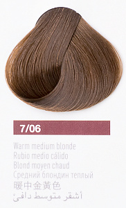 Краска для волос Lakme Collage new 7/06, средний блондин натурально- шоколадный, 60 мл - 1