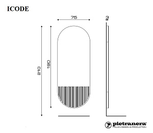 Зеркало парикмахерское ICODE - 4