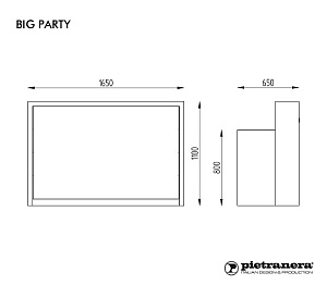 Стойка администратора BIG PARTY IMAGE Pietranera 656N.LI - Изображение №4 Стойка администратора BIG PARTY IMAGE - 4