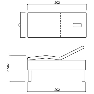 Кушетка массажная MONOLITH MAC Gamma&Bross GSP0017LE - Изображение №7 Кушетка массажная MONOLITH MAC - 7
