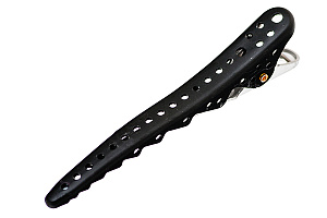 Комплект зажимов Shark Clip (2 штуки) Y.S.PARK YS-Shark clip black met - Изображение №1 Комплект зажимов Shark Clip (2 штуки) - 1