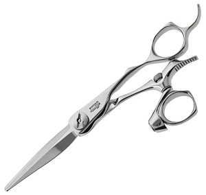 Ножницы для стрижки Mizutani Sword D-19 Double Swivel 6.2, прямые, с поворотным кольцом, эргономичные, японская сталь  D19-SW-DUO- 62 - Изображение №1 Ножницы для стрижки Mizutani Sword D-19 Double Swivel 6.2, прямые, с поворотным кольцом, эргономичные, японская сталь - 1