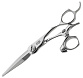 Ножницы для стрижки Mizutani Sword D-19 Double Swivel 6.2, прямые, с поворотным кольцом, эргономичные, японская сталь  D19-SW-DUO- 62 - Изображение №1 Ножницы для стрижки Mizutani Sword D-19 Double Swivel 6.2, прямые, с поворотным кольцом, эргономичные, японская сталь - 1