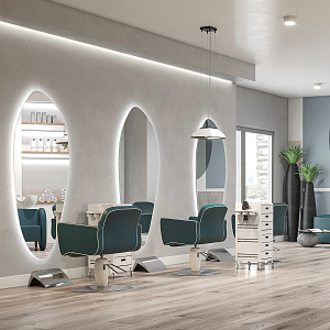 Зеркало парикмахерское NUVOLA Ceriotti 9868 - Изображение №2 Зеркало парикмахерское NUVOLA - 2