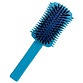 Щетка массажная Combo из экологичного пластика с добавлением соломенного волокна синяя - 2