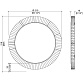 Зеркало парикмахерское LADY JANE COLLAR WALL - 2