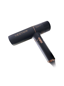 Фен для волос с бесщеточным мотором Vector 1700 Вт harizma h10226 - Изображение №10 Фен для волос с бесщеточным мотором Vector 1700 Вт - 10