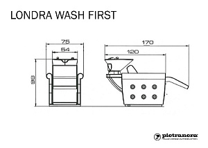 Мойка парикмахерская LONDRA FIRST - 6