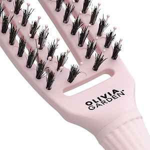 Щетка для волос Fingerbrush Care Iconic Boar&Nylon Pastel Pink S - 4