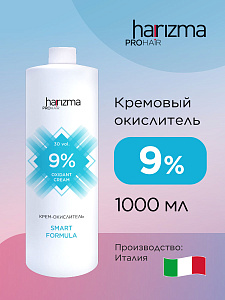 Окислитель Harizma prohair 9% 1000 мл  h21900 - Изображение №1 Окислитель Harizma prohair 9% 1000 мл - 1