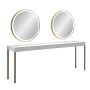 Зеркало парикмахерское QL CONSOLLE 2 PLACES