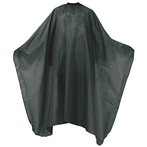 Накидка парикмахерская 145х160см чёрная