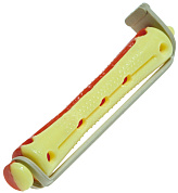 Коклюшки 9 мм короткие желто-красные, 12 штук в упаковке