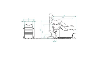 Мойка парикмахерская WEN LIFT - 3