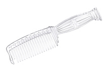 Гребень с ручкой PARTHENON 606 прозрачный