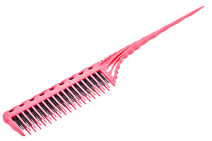 Расчёска для начёса розовая - 1