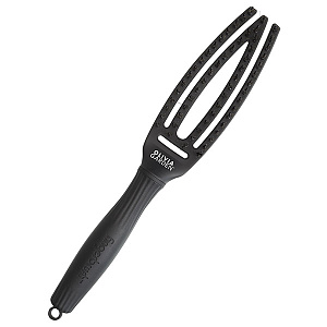 Щетка для волос Olivia Garden  Fingerbrush ID1730, Care Iconic Boar&Nylon Full, Black, размер- S - 1