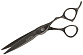 Парикмахерские ножницы FIT PUFFIN 6.5 BLACK Edition - 1