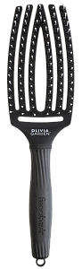Щетка для волос Fingerbrush Care Iconic Boar&Nylon Black M - 1