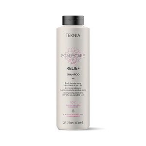 TEKNIA Шампунь Relief мицеллярный бессульфатный успокаивающий для чувствительной кожи головы 1000мл