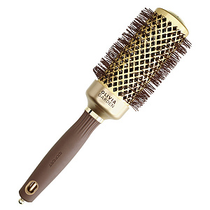 Термобрашинг для волос EXPERT BLOWOUT SHINE Wavy Bristles Gold&Brown 45 мм - 1
