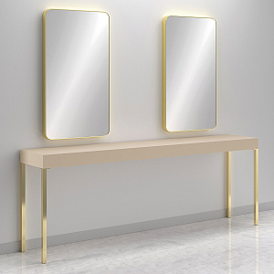 Зеркало парикмахерское CONSOLLE CARRE 2P