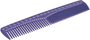 Расчёска комбинированная фиолетовая