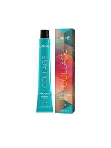 Краска для волос Lakme Collage new 0/07,серебристый микстон,  60 мл - 3