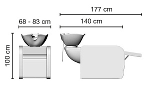 Мойка парикмахерская SUITE RELAX - 9